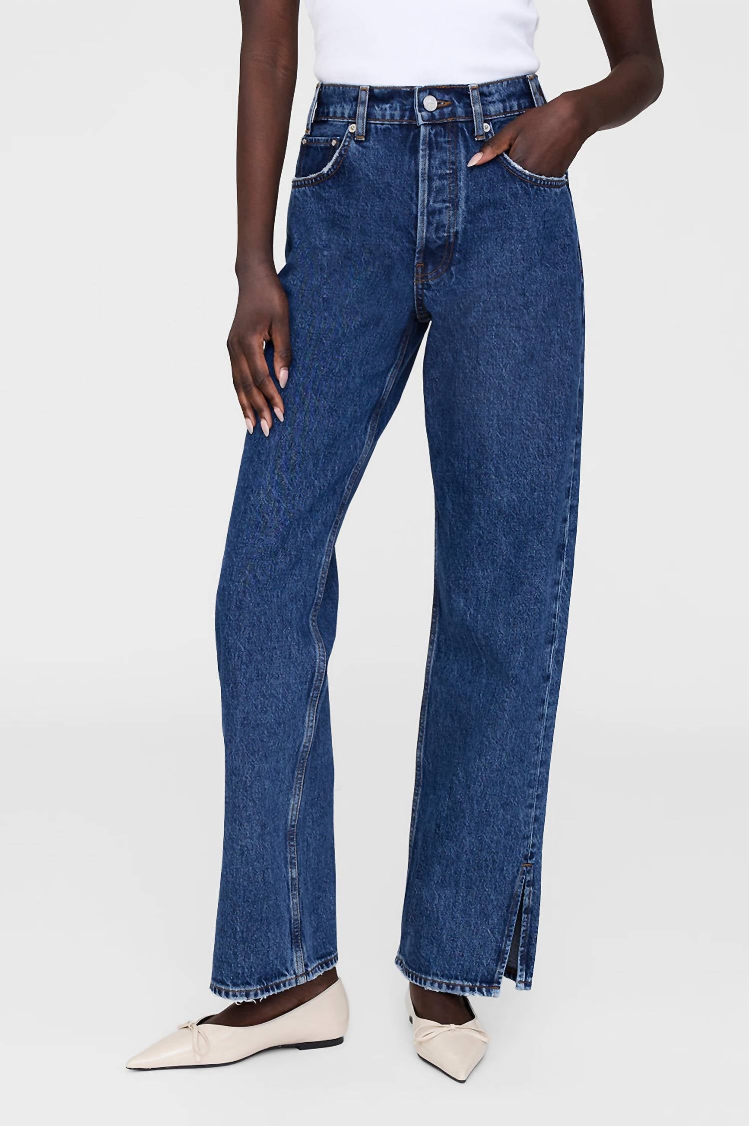 Anine Bing - Roy Relaxed-straight Jean
