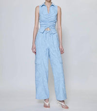 Simkhai - Georgina Jacquard Cargo Pant
