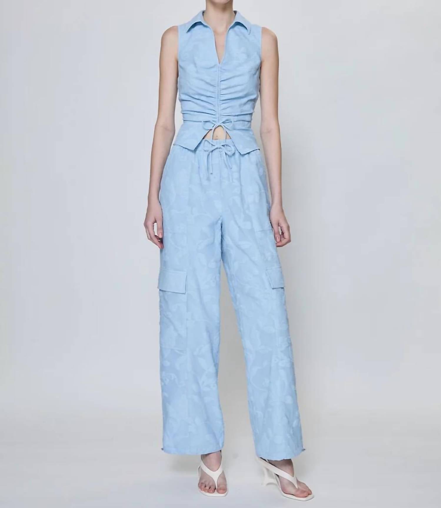 Simkhai - Georgina Jacquard Cargo Pant