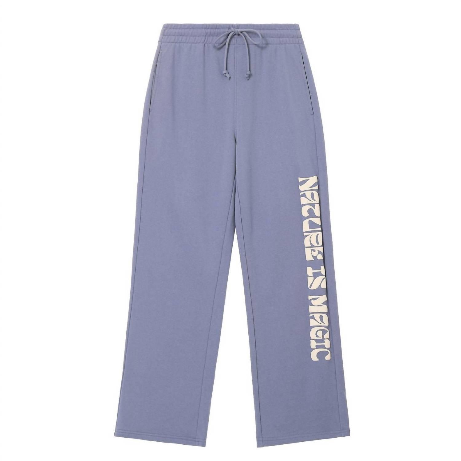 Parks Project Women's Nature's Magic Sweatpant in silvery blue - women's pants