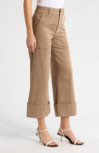 Pistola - Maya Cuffed Hem Wide Leg Pants