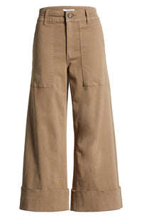 Pistola - Maya Cuffed Hem Wide Leg Pants