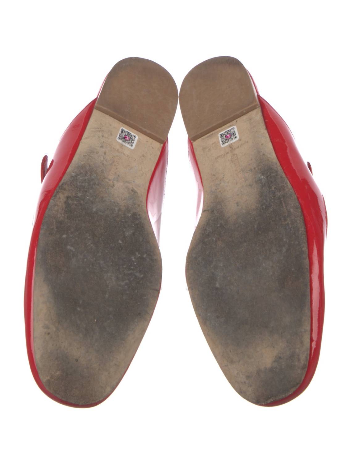 Larroude - Women's Blair Patent Leather Mule Flats