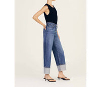 Derek Lam 10 Crosby - Simona Cuffed Straight Leg Jean