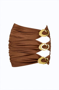 Cin Cin - Coupe Halo Cut-out Mini Skirt