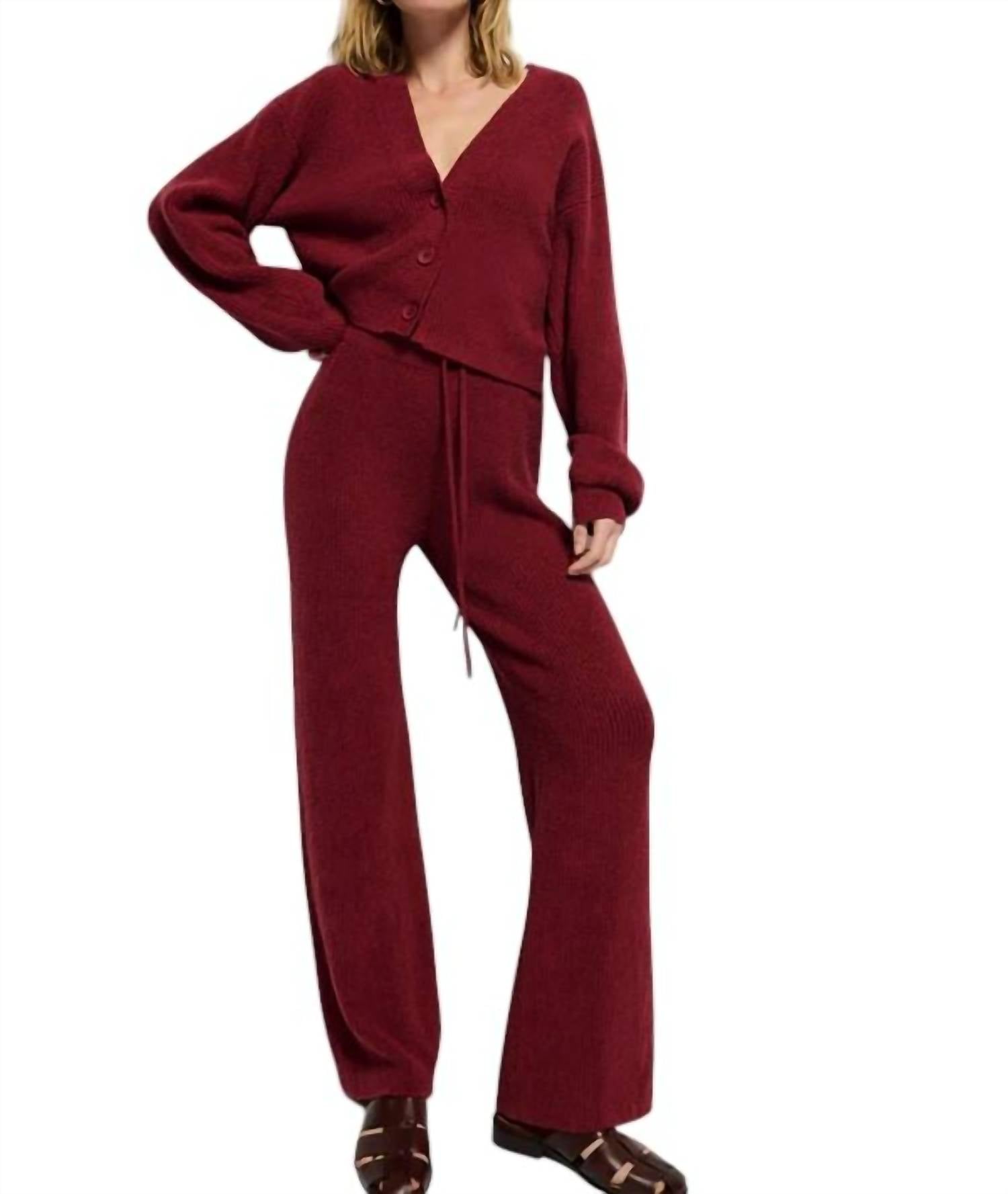Nation Ltd - Rachelle Cozy Ribbed Pants