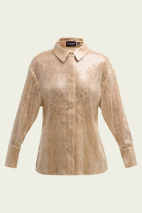 Retrofete - Ariana Sequin Lace Shirt