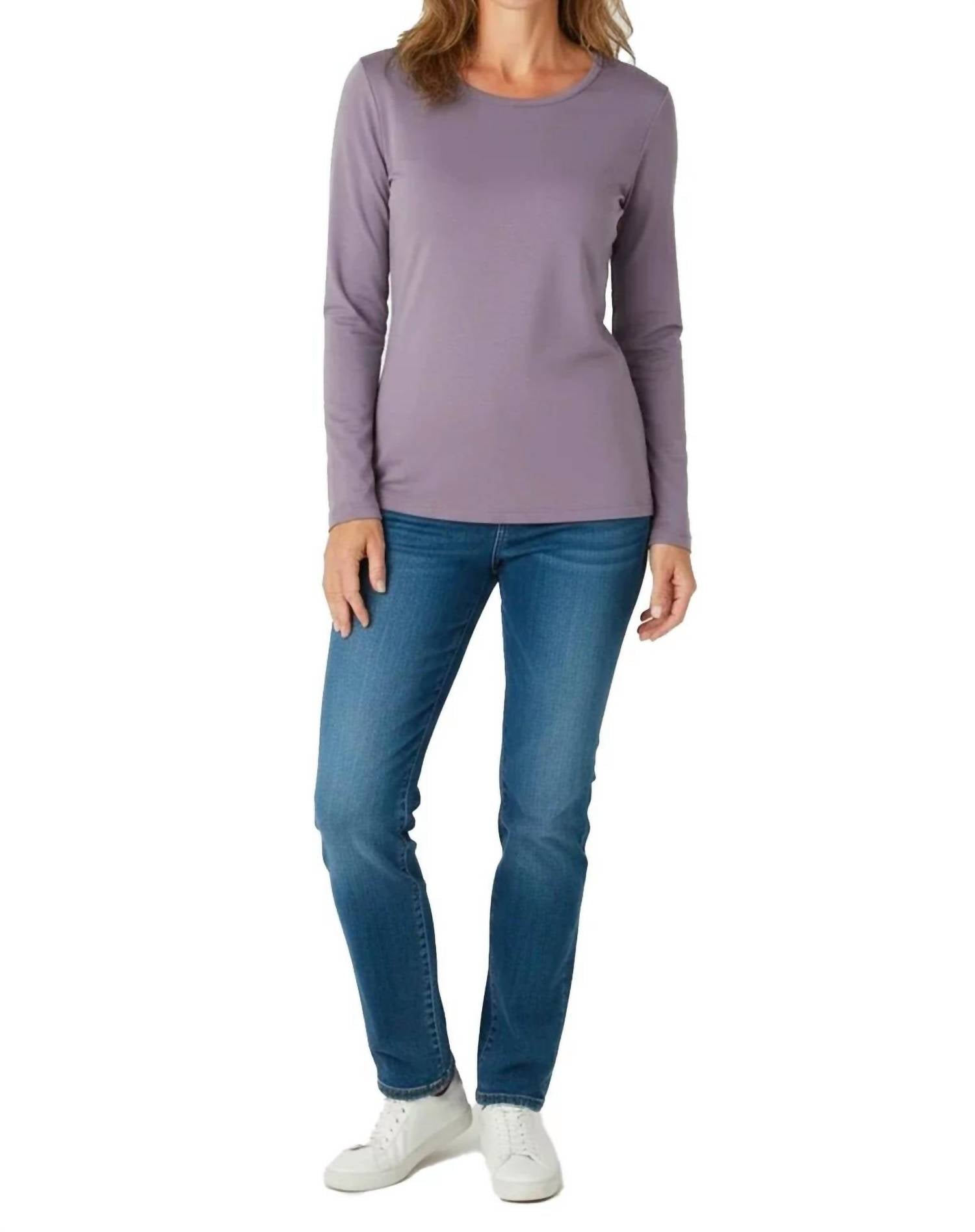 Twelve Eighty Eight - Beyond the Basics Long Sleeve Crew Neck Tee
