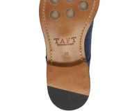 Taft Clothing Men's Kennedy Lace-up Dress Casual Shoe in navy - men's loafer - view 5