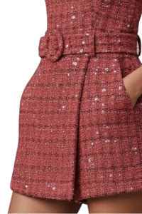 Day + Moon - Multi Tweed Sequin Romper