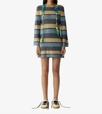 Guest In Residence Bayside Mini Dress in residence bayside mini dress in navy combo - women's dress