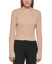 Calvin Klein - Cropped Crewneck Top