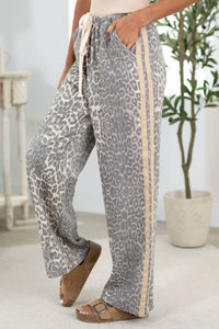 Kld - Leopard Track Pants