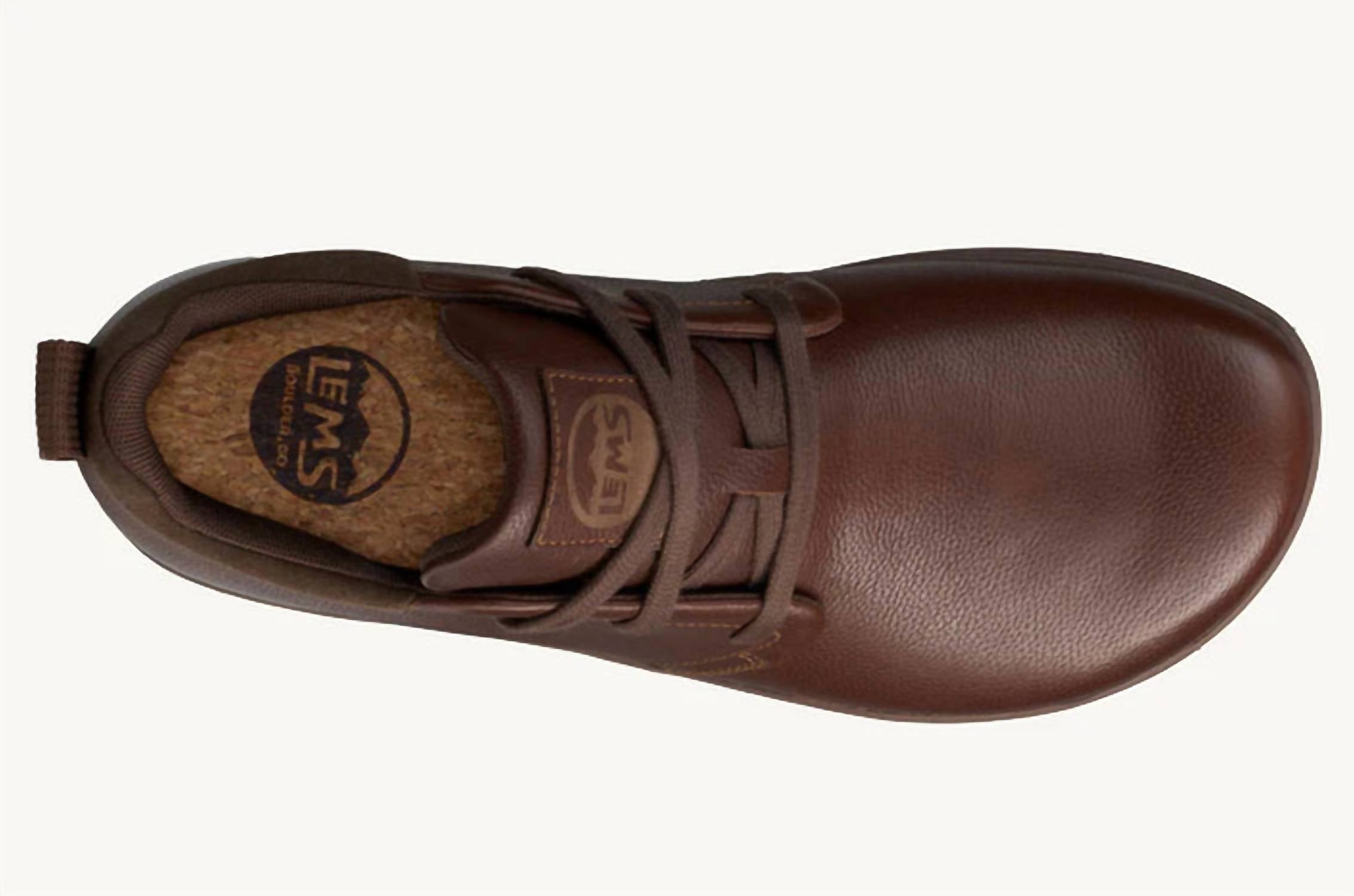Lems Shoes - Men's Chukka Grip Leather Boot