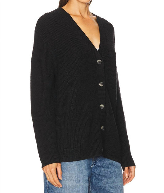 Velvet By Graham & Spencer - Monet Engineered Stitch Cardigan