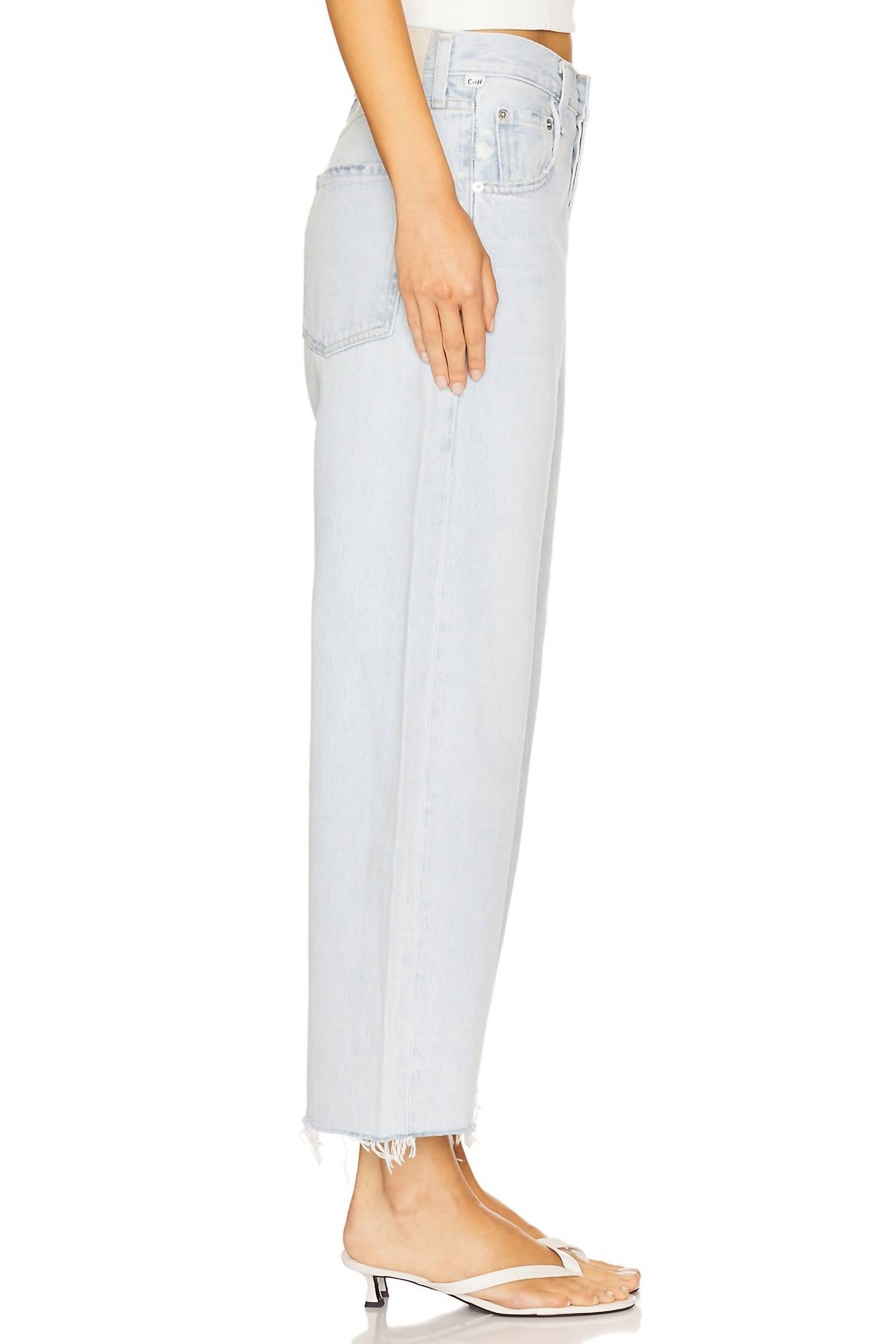 Citizens Of Humanity - Ayla Raw Hem Cropped Jeans