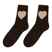 Jumper1234 Women's Heart Socks in pluto skin - women's accessory