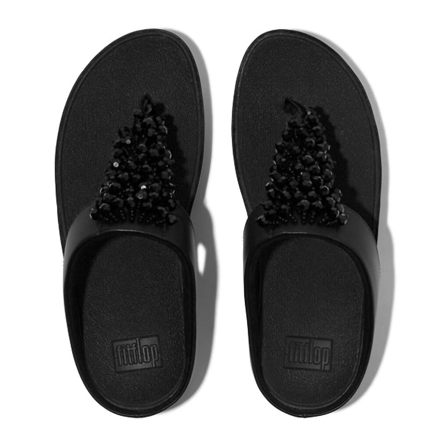 Fitflop - Women's Rumba Beaded Toe-post Sandals