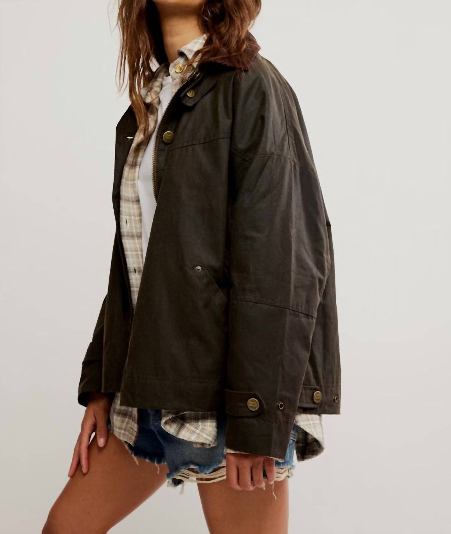 Free People - Cori Waxed Jacket