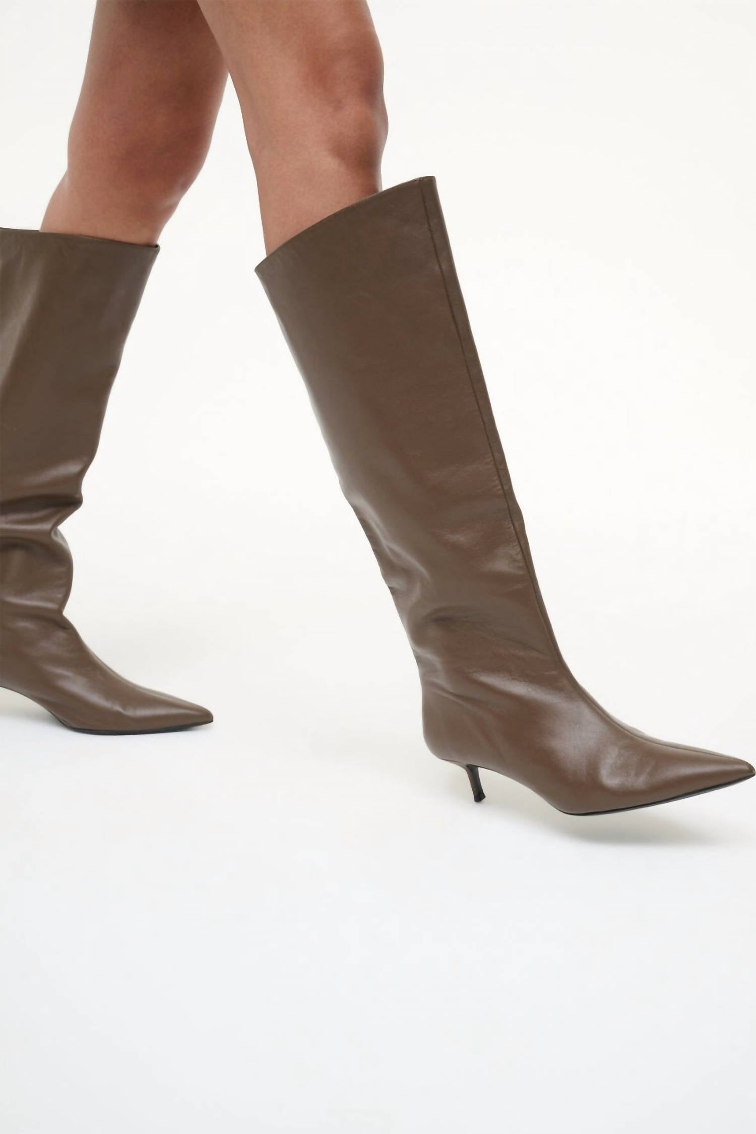 Staud - Women's Sebastian Kitten Heel Boot