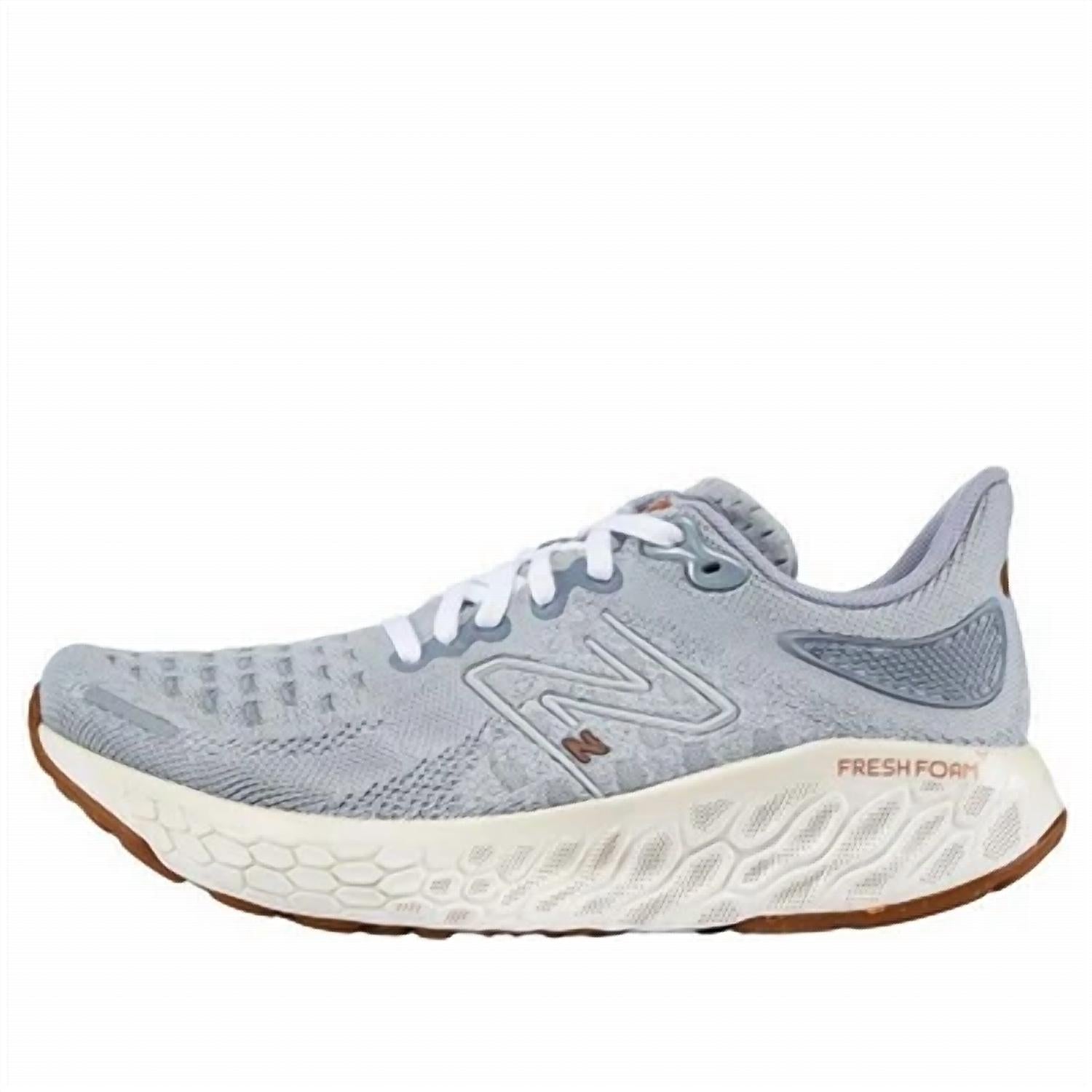 New Balance Women's Running Course Shoes in gray white - women's shoe - detail view