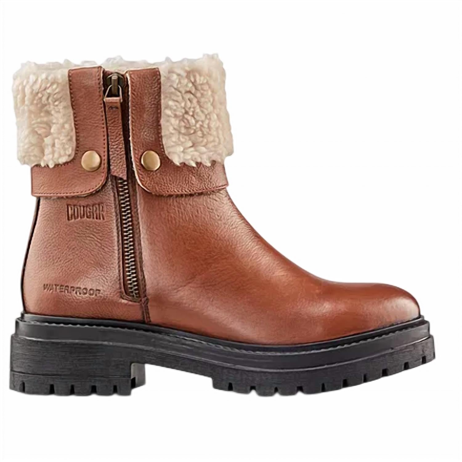 Cougar - Women's Leather Waterproof Winter Boots