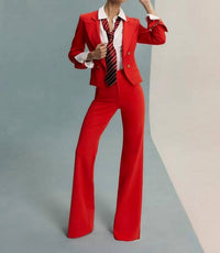 Alice + Olivia - Sable Cropped Blazer