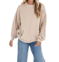Free People - Slow It Down Long Sleeve Pullover Sweater