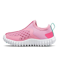 New Balance Kids' Aqua Drift Water Shoe in pink lemonade - kids' shoe - alternate view