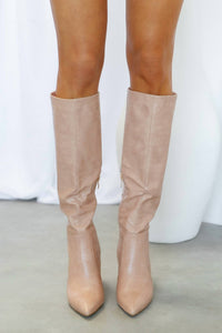 BiLLiNi Women's Charley Knee High Boots in rose clay - women's shoe - view 4