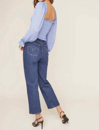 ASTR Teri Top in periwinkle - women's shirt - view 6