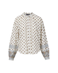 Veronica Beard - Lollie Paisley Button-down Blouse