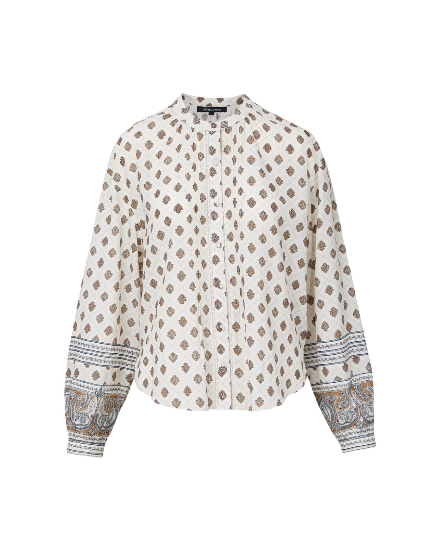 Veronica Beard - Lollie Paisley Button-down Blouse