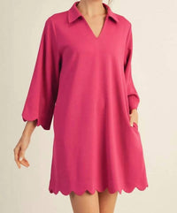 Jodifl Come My Way Dress in magenta - women's dress