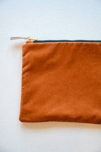 Erin Flett - Women's Velvet Clutch Bag