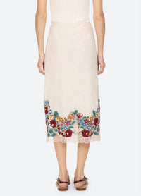 Sea - Women's Katharine Embroidery Tie Skirt