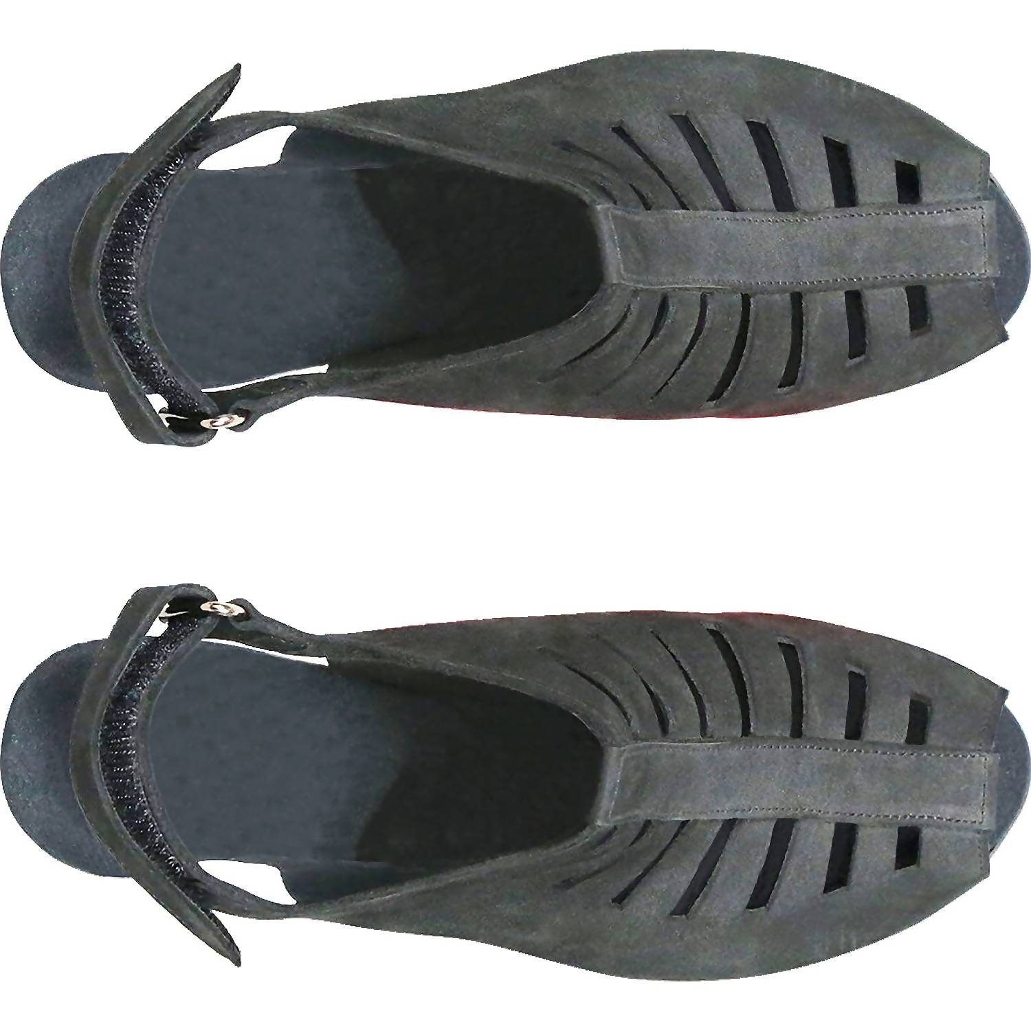 Munro - Women's Abby Nubuck Ankle Strap Heel Sandal