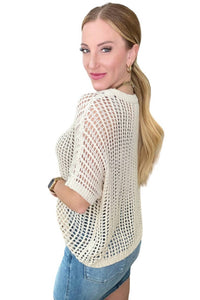 One Eleven North - Coastal Dreams Fishnet Top