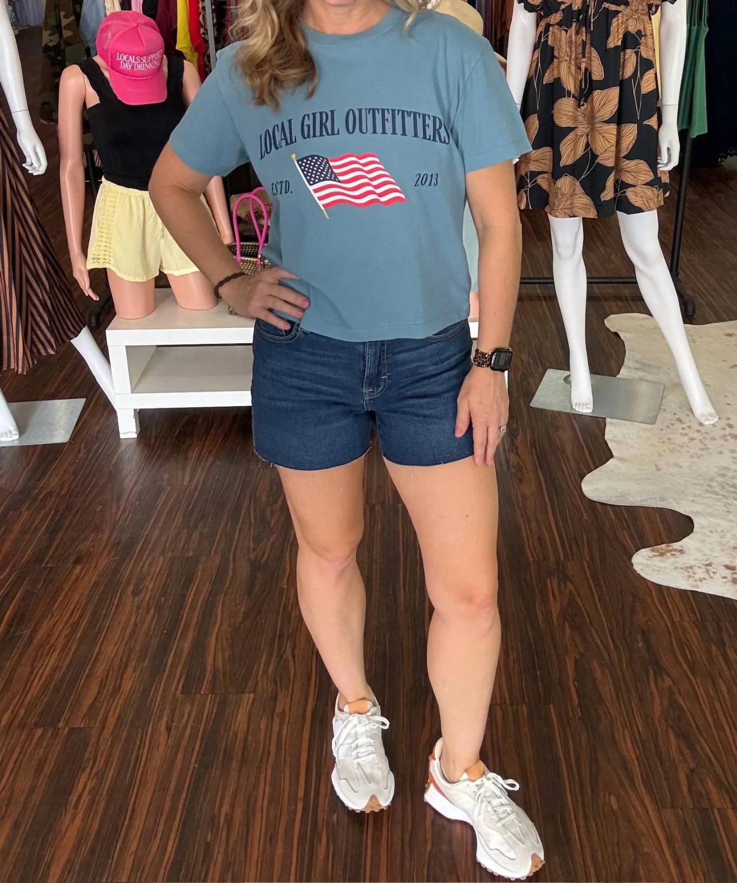 Hidden - Stretch Denim Shorts