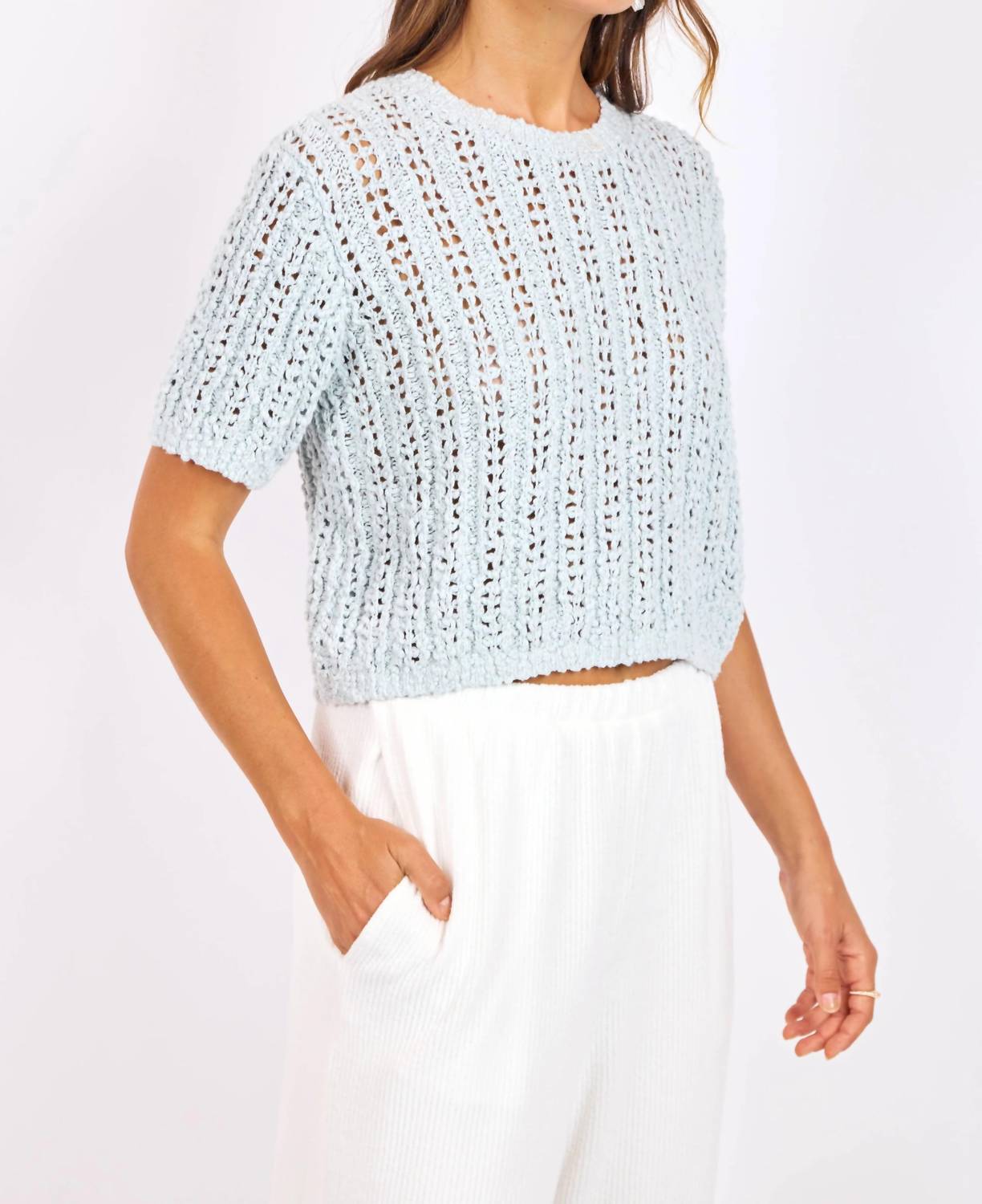 Sage The Label - Peruse Short Sleeve Sweater