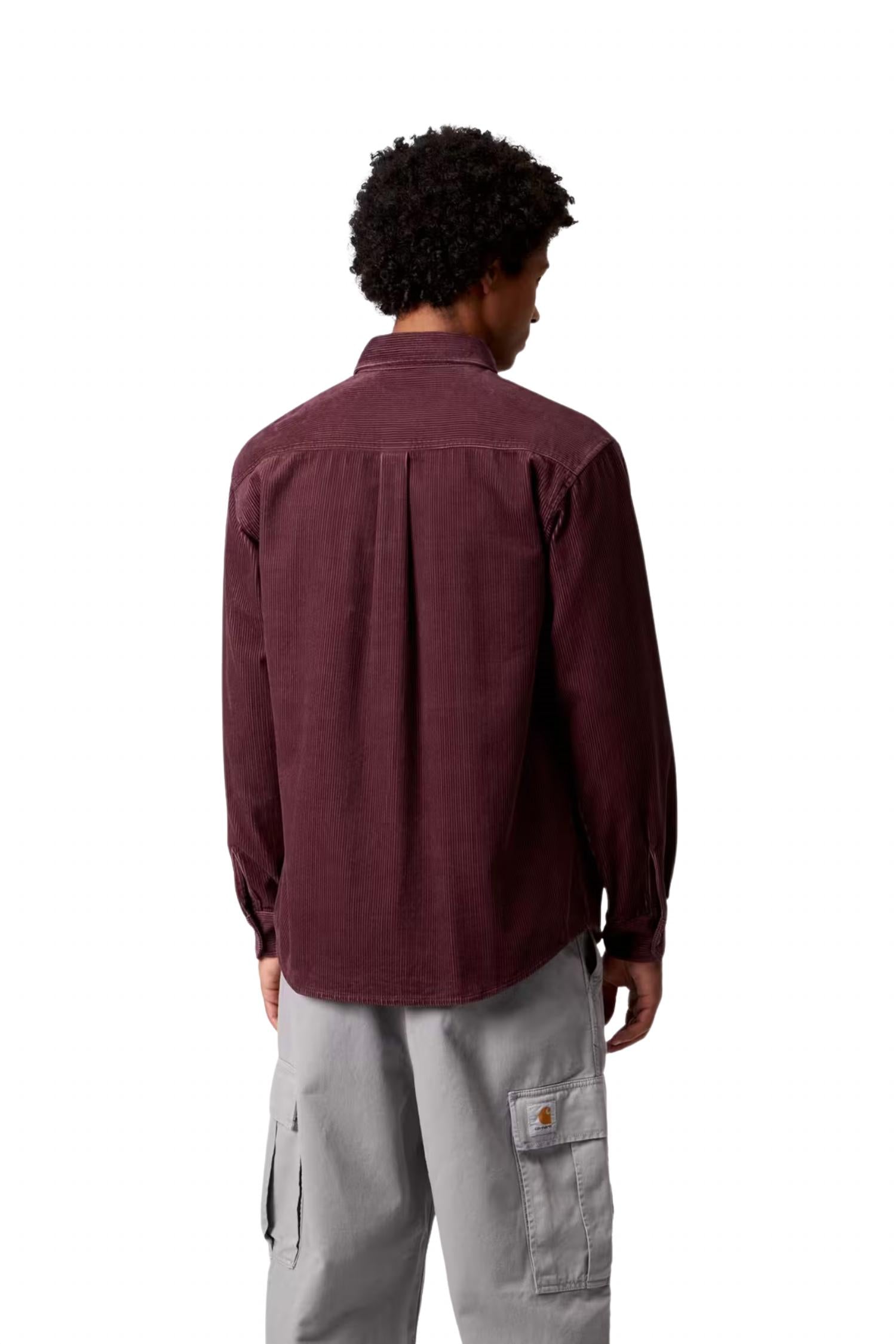 Carhartt WIP Long Sleeve Flint Shirt in rondo - men's long sleeve top - alternate view