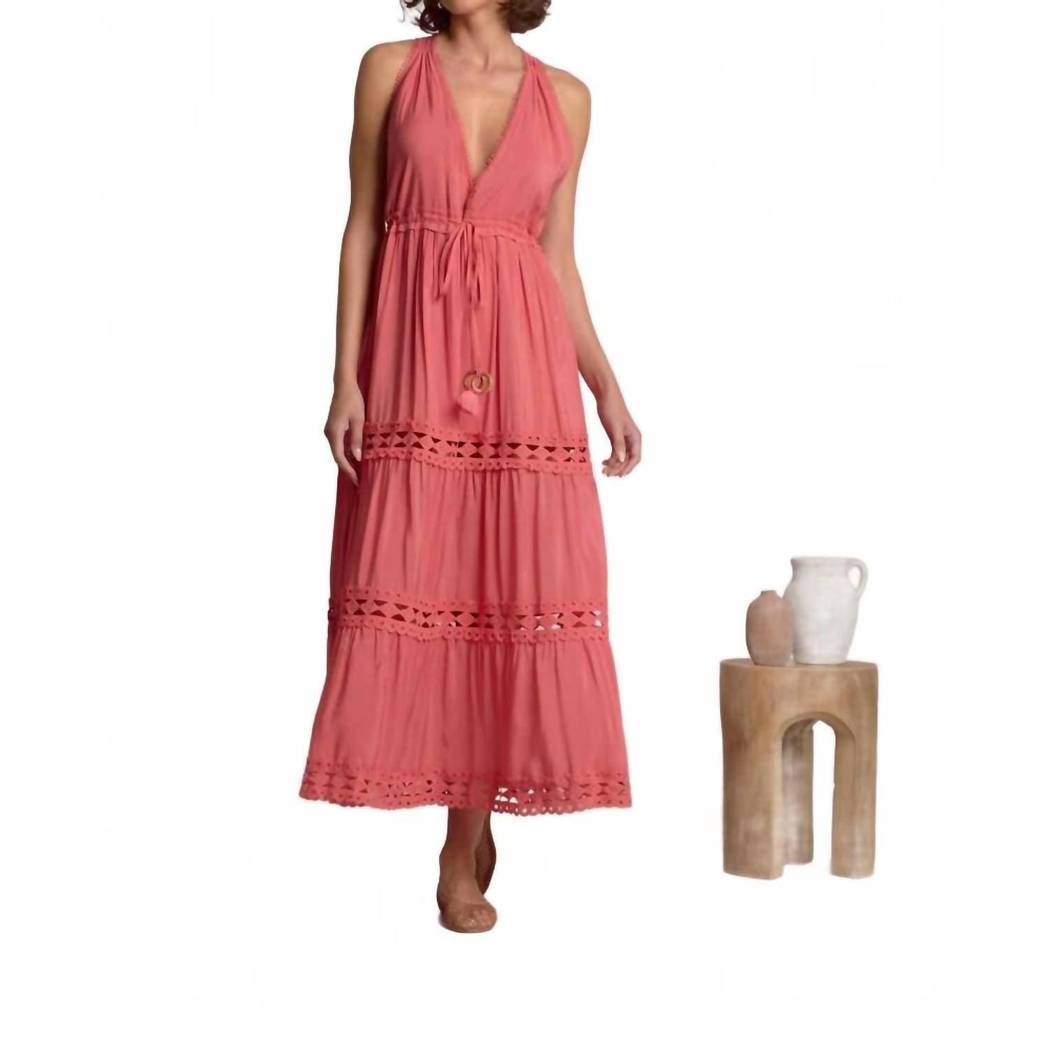 Elan - Sleeveless Vneck Dress