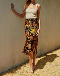 Dress Forum - Floral Silk Skirt
