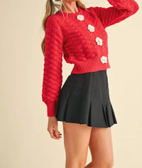 &Merci - Rosette Cardigan