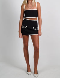 Alexis - Rubino Mini Skirt