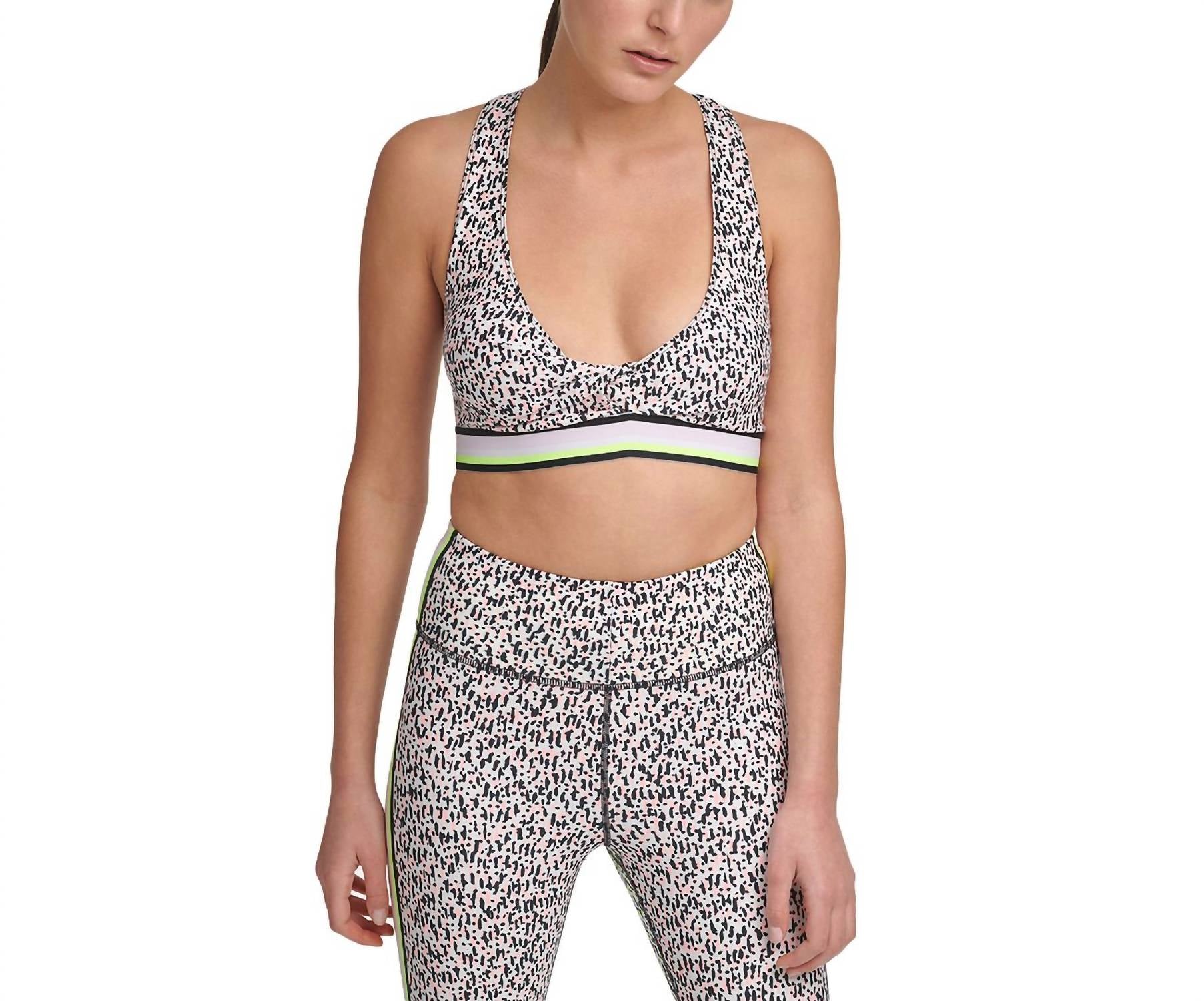 Dkny - Activewear Sport Printed Low-Impact Sports Bra