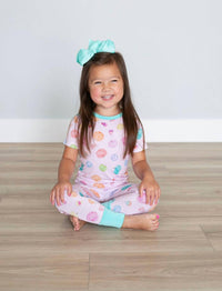 Sweet Bay Clothing - Girl's Pumpkin 2 Piece Pj Set