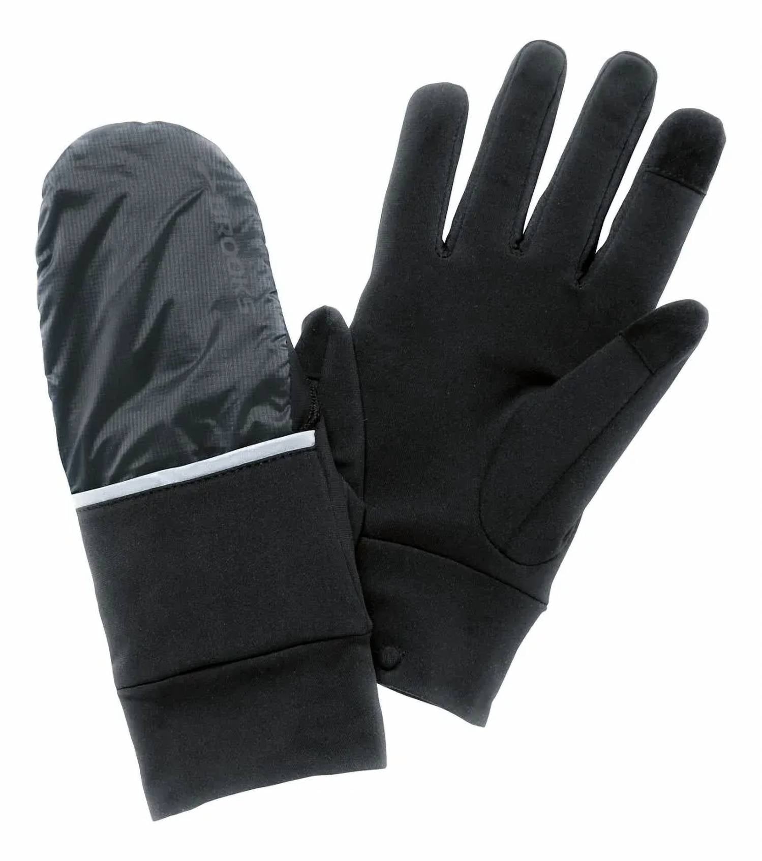 BROOKS Unisex Drift Running Glove in black asphalt - men's accessory