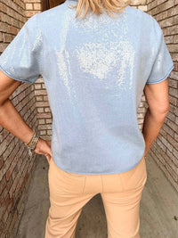 Jodifl - Sparkle Pop Sweater Top