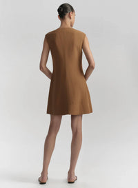 A.L.C. - Wade Relaxed Linen Mini Dress